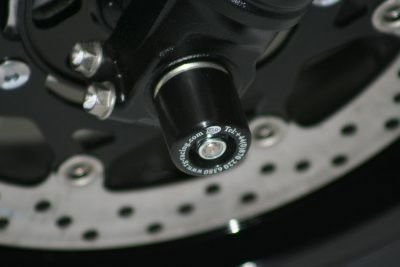 Protezioni Perno Forcella Anteriore Suzuki Bandit 1250 GSX1250FA 5501 Rg FP0065BK - ENDURRAD