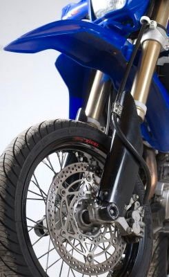 Protezioni Perno Forcella Anteriore Suzuki DRZ400 Sm 7251 Rg FP0127BK - ENDURRAD