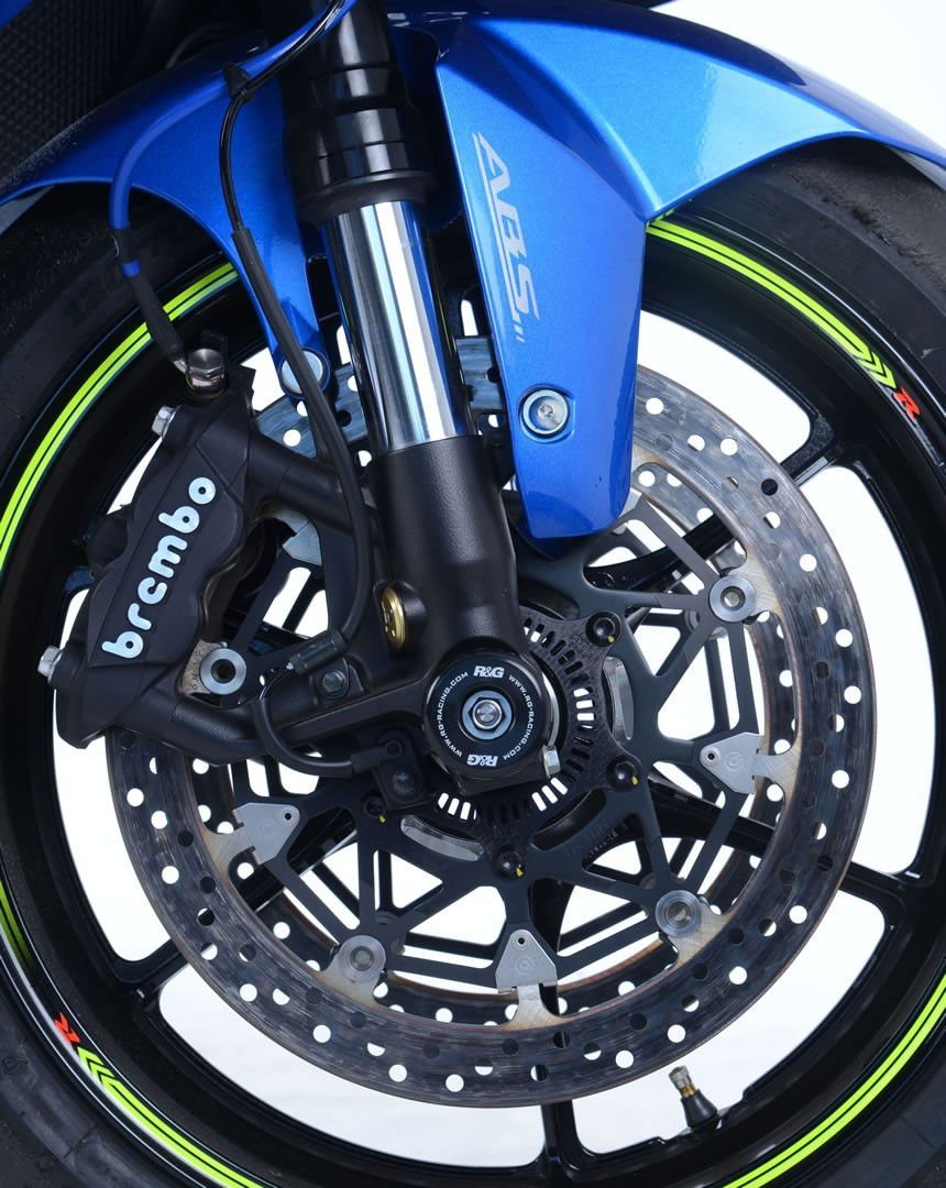 Protezioni Perno Forcella Anteriore Suzuki GSXR1000 L2 L6 Gsx R1000 17 Gsx R1000 R 17 7237 Rg FP0112BK - ENDURRAD