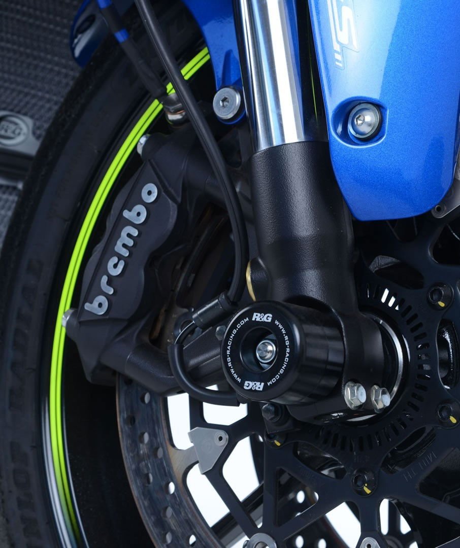 Protezioni Perno Forcella Anteriore Suzuki GSXR1000 L2 L6 Gsx R1000 17 Gsx R1000 R 17 7237 Rg FP0112BK - ENDURRAD
