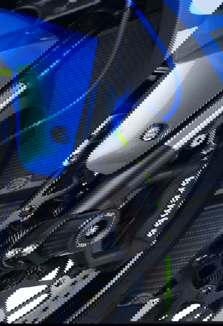 Protezioni Perno Forcella Anteriore Suzuki GSXR1000 L2 L6 Gsx R1000 17 Gsx R1000 R 17 7237 Rg FP0112BK - Endurrad