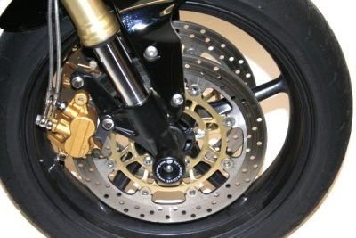 Protezioni Perno Forcella Anteriore Triumph Street Triple 07 13 675 Daytona 06 Daytona 675R 5476 Rg FP0047BK - ENDURRAD