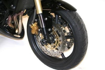 Protezioni Perno Forcella Anteriore Triumph Street Triple 07 13 675 Daytona 06 Daytona 675R 5476 Rg FP0047BK - ENDURRAD