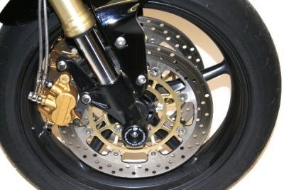 Protezioni Perno Forcella Anteriore Triumph Street Triple 07 13 675 Daytona 06 Daytona 675R 5476 Rg FP0047BK - Endurrad