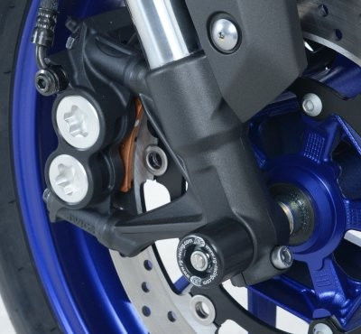 Protezioni Perno Forcella Anteriore Yamaha Mt 09 Mt 09 Sp 18 XSR900 Tracer 900 Gt Mt 09 Tracer 15 10683 Rg FP0149BK - Endurrad