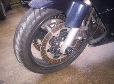 Protezioni Perno Forcella Anteriore ZX7 R ZXR750 ZZR1200 Z 1000 Up To 06 5427 Rg FP0021BK - ENDURRAD