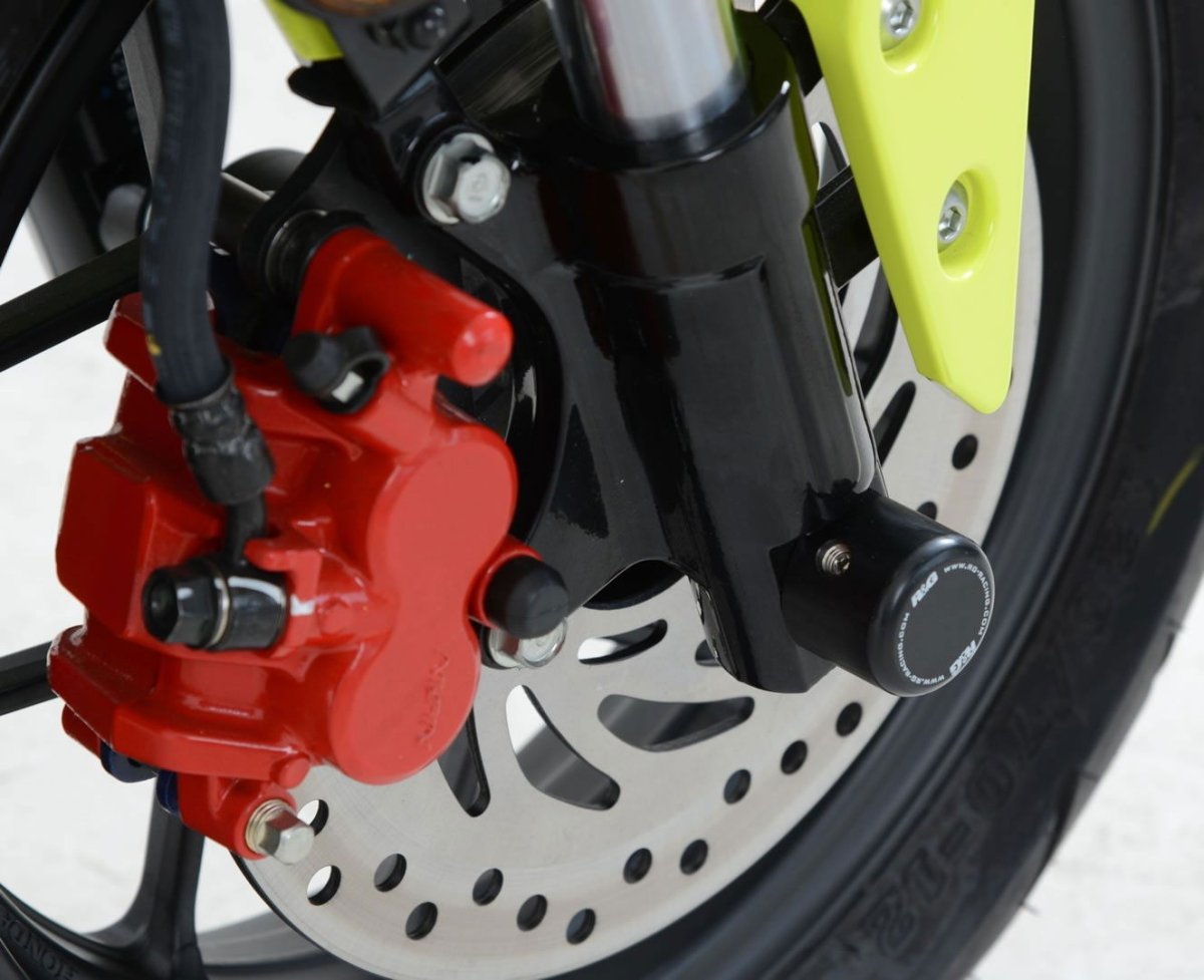 prot.perno forcella ant., Honda CBR 125 R '11 - / CBF125 '09 - / SH125i / SH150i / MSX125 (Grom) tutti gli anni / Kymco 125 K - pipe ' - ENDURRAD