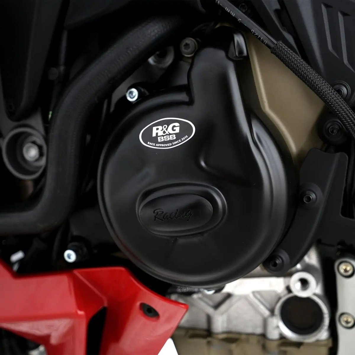 R G Protezione Carter Motore Sinistro Ducati Panigale V4R 19 ECC0443R 93342 Rg ECC0443R - ENDURRAD