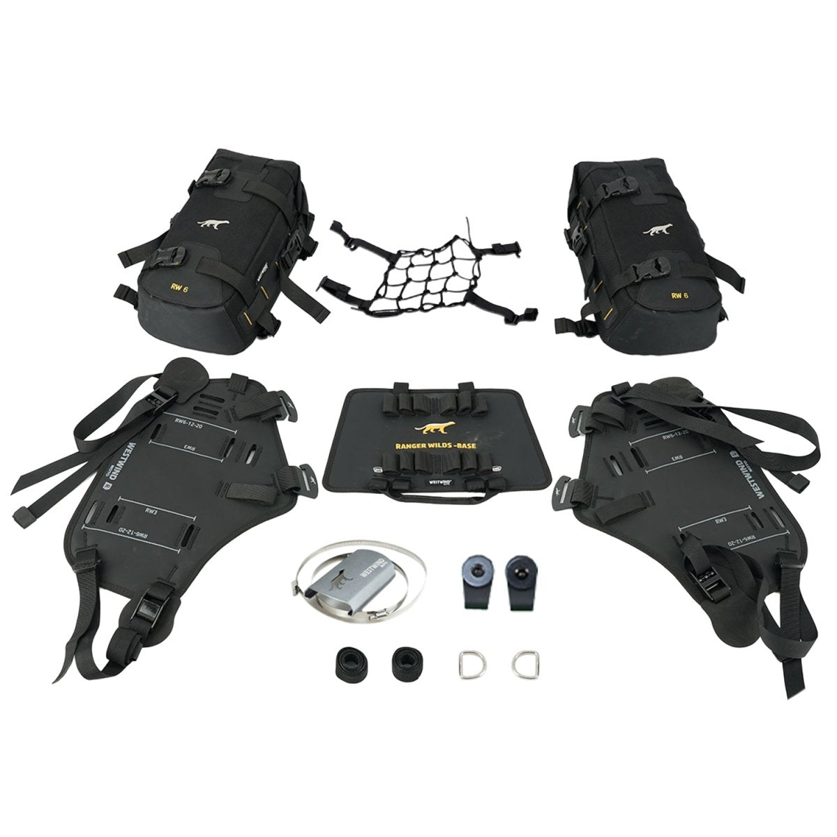 Ranger Wilds Enduro 12 - Set Borse Rackless Moto Adventure (12L) - ENDURRAD