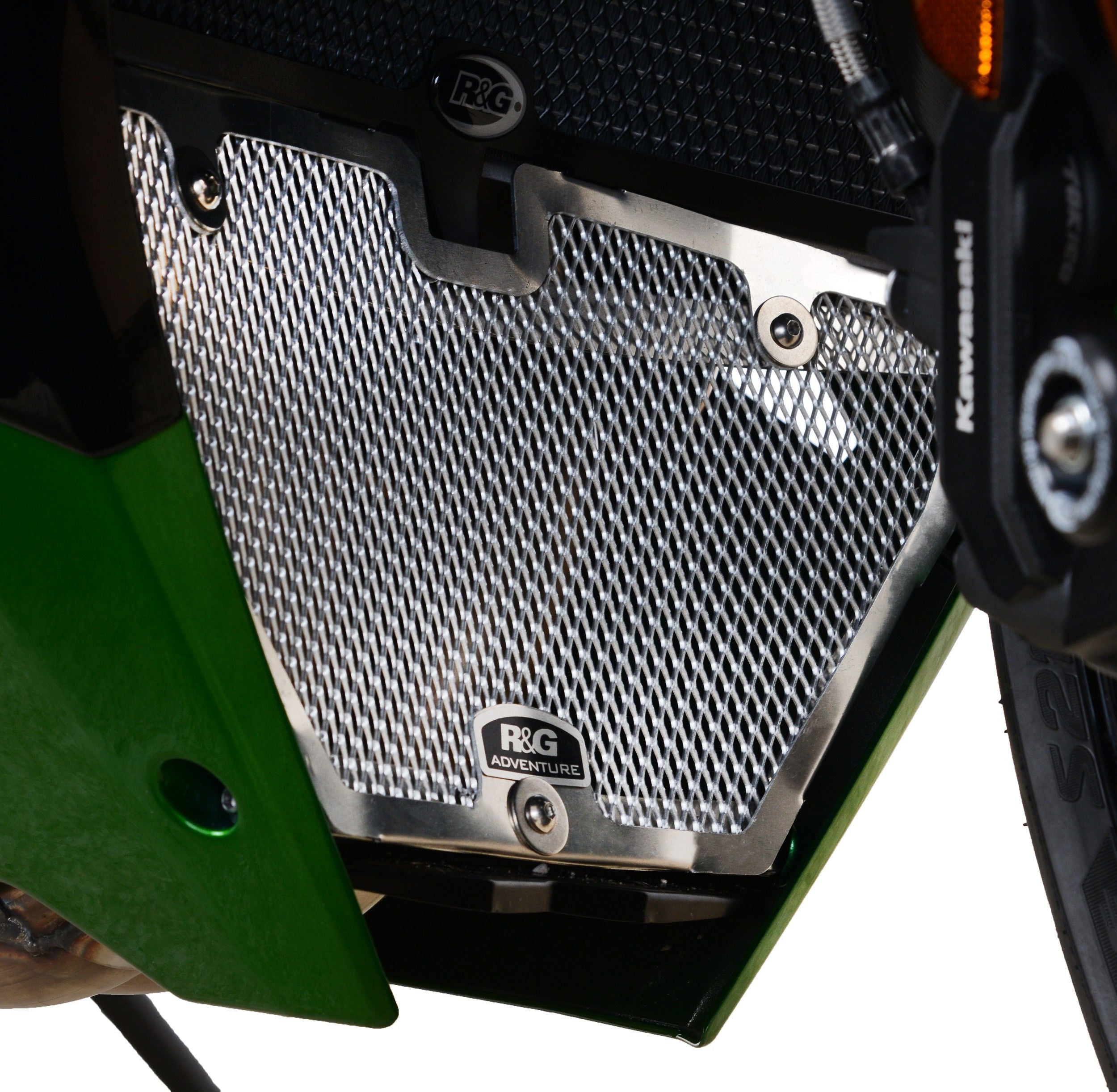 Retina Protezione Collettori Scarico Kawasaki H2 Sx Rg DG0028 - Endurrad