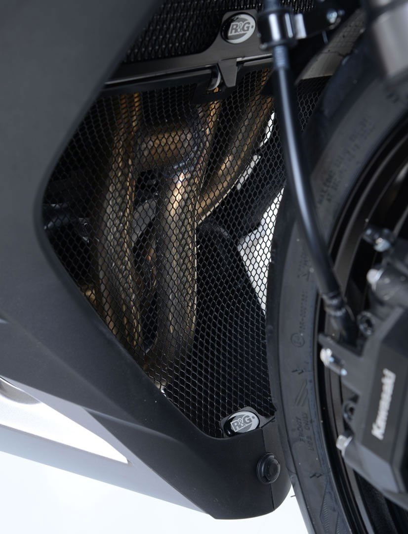 Retina Protezione Collettori Scarico Kawasaki Z1000SX 11 19 Colore Nero 55014 Rg DG0021BK - ENDURRAD