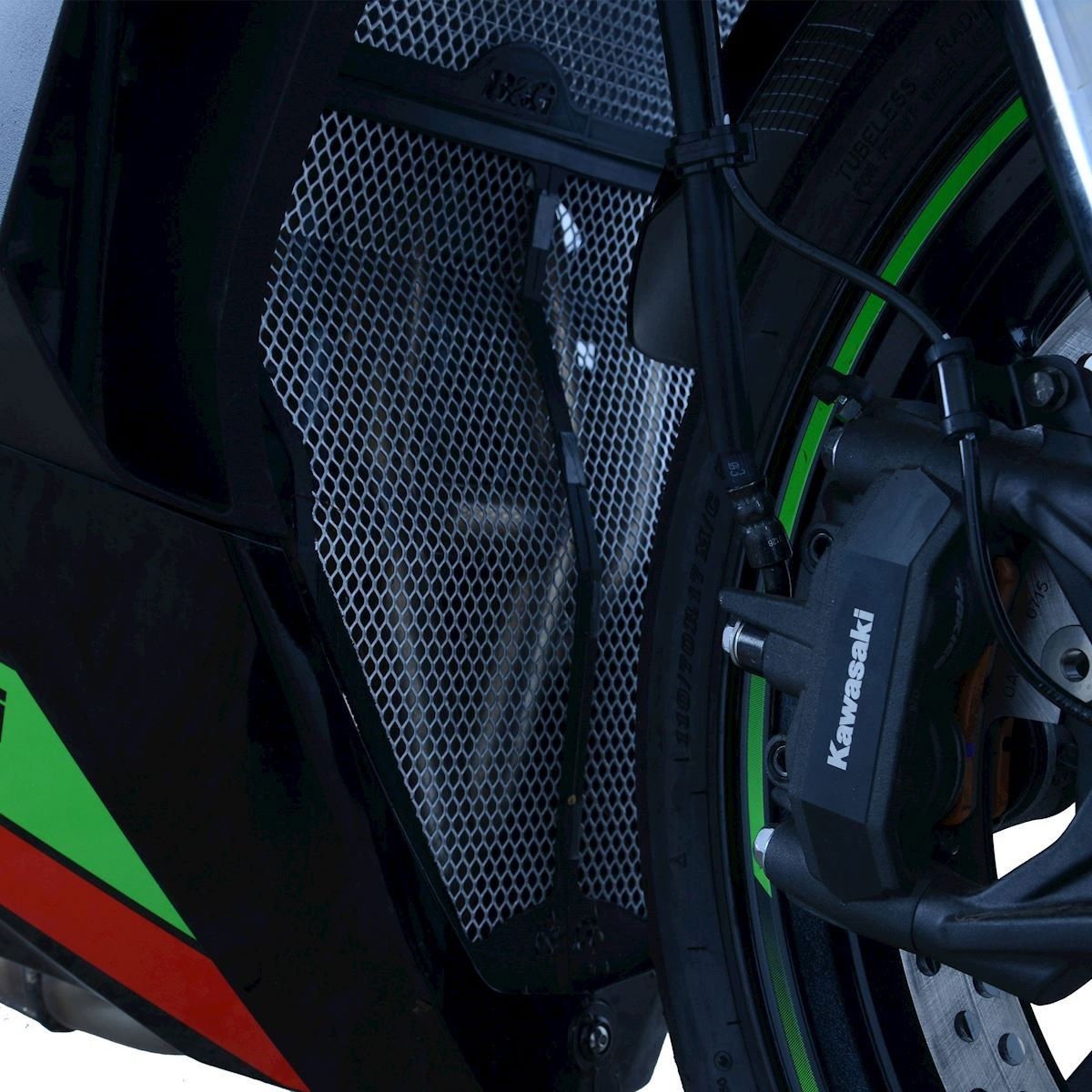 Retina Protezione Collettori Scarico Kawasaki Zx 25R 20 Rg DG0045 - ENDURRAD
