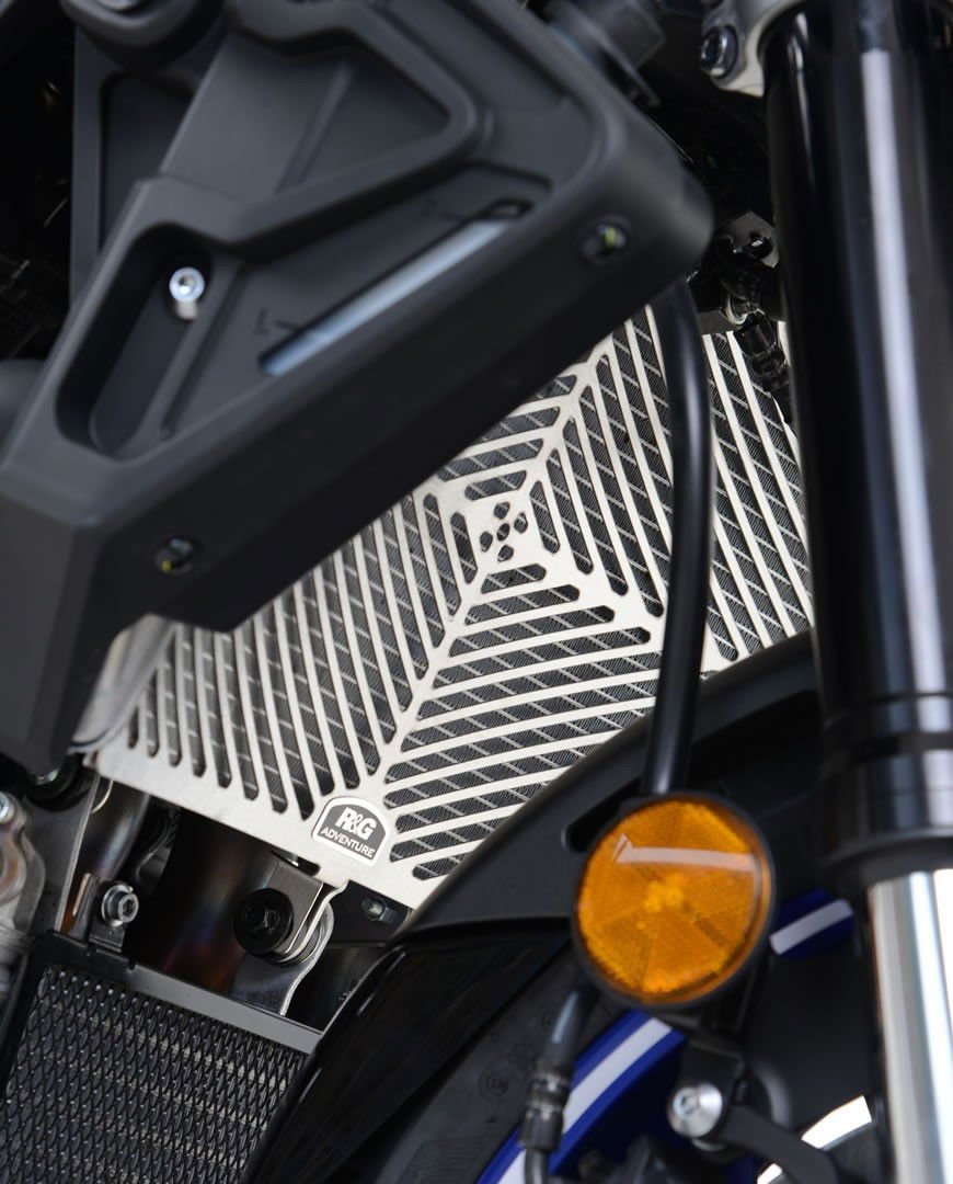 Retina Protezione Radiatore Acciaio Inossidabile Yamaha Yzf R1 15 R1M 15 19 Mt 10 12338 Rg SRG0036SS - ENDURRAD