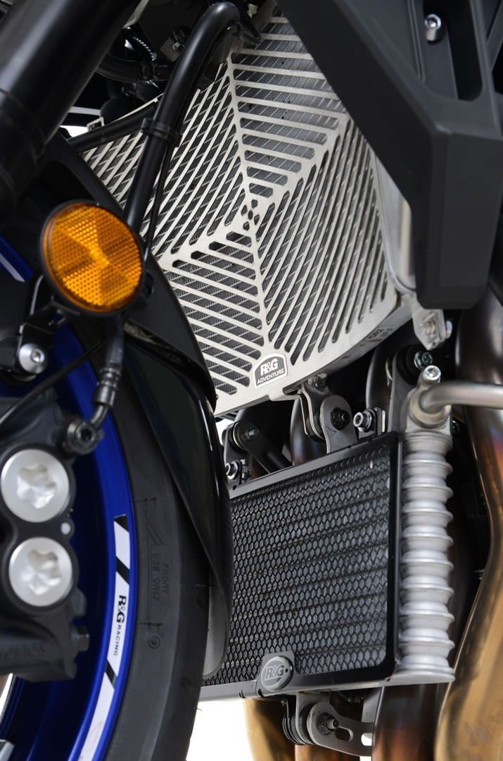 Retina Protezione Radiatore Acciaio Inossidabile Yamaha Yzf R1 15 R1M 15 19 Mt 10 12338 Rg SRG0036SS - ENDURRAD