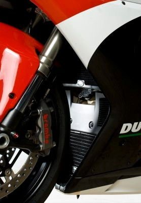 Retina Protezione Radiatore Cp Ducati 848 1098 1198 7329 Rg RAD0123BK - ENDURRAD