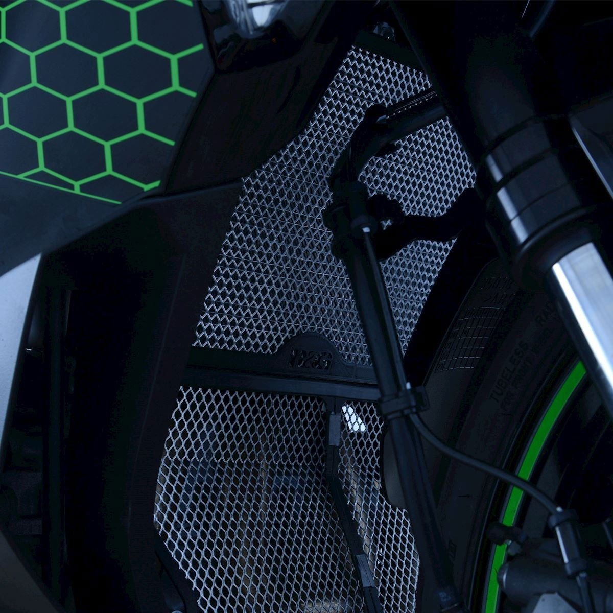 Retina Protezione Radiatore Kawasaki Zx 25R 20 71581 Rg RAD0258BK - ENDURRAD