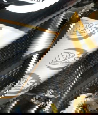 Retina protezione radiatore - Kawasaki ZX6R '07-'12 (colore verde)