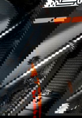 Retina Protezione Radiatore Ktm RC8 RC8R 7338 Rg RAD0133BK - Endurrad