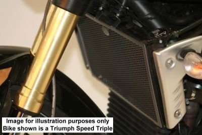 Retina protezione radiatore - KTM Superduke '05 - (colore titanio) - ENDURRAD