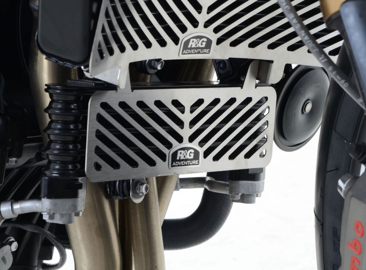 Retina protezione radiatore olio acciaio inossidabile, Triumph Speed Triple '11 - '15 / Speed Triple S/R '16 - / Speed Triple RS '1 - ENDURRAD