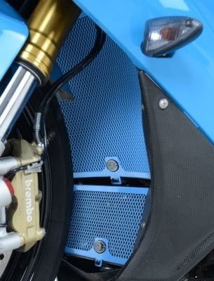 Retina Protezione Radiatore Olio Bmw S1000RR 10 18 HP4 S1000R 14 S1000XR 15 19 Colore Titanio 15529 Rg OCG0005TI - ENDURRAD