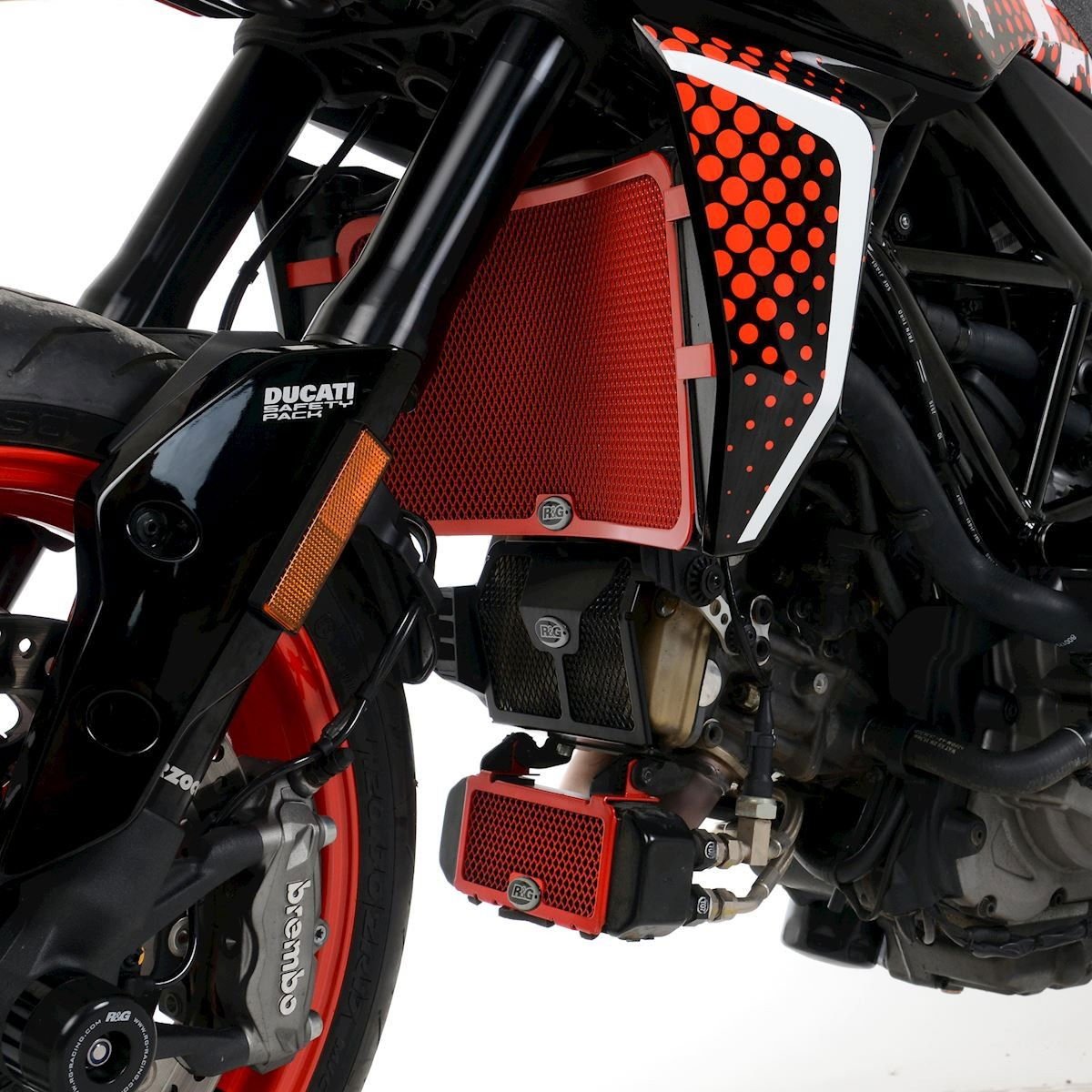 Retina Protezione Radiatore Olio Ducati Hypermotard 950 Rg OCG0035 - ENDURRAD