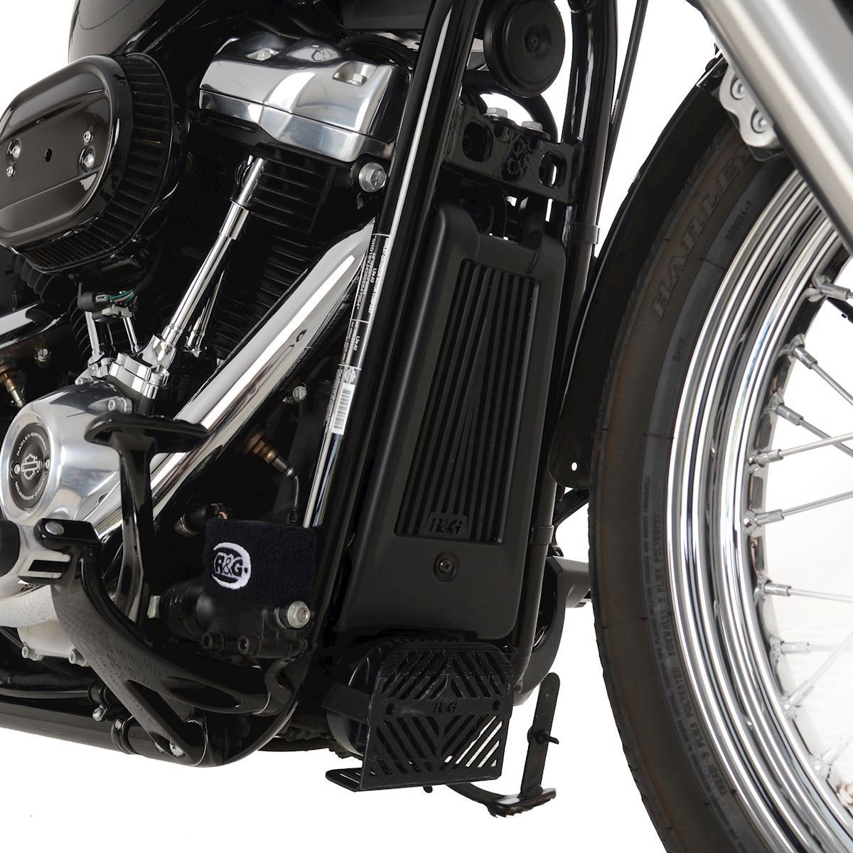 Retina Protezione Radiatore Olio Harley Davidson Softail Standard 22 92163 - Endurrad