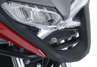 Retina Protezione Radiatore Olio Honda Crossrunner 15 Colore Titanio 12305 Rg OCG0024TI - ENDURRAD