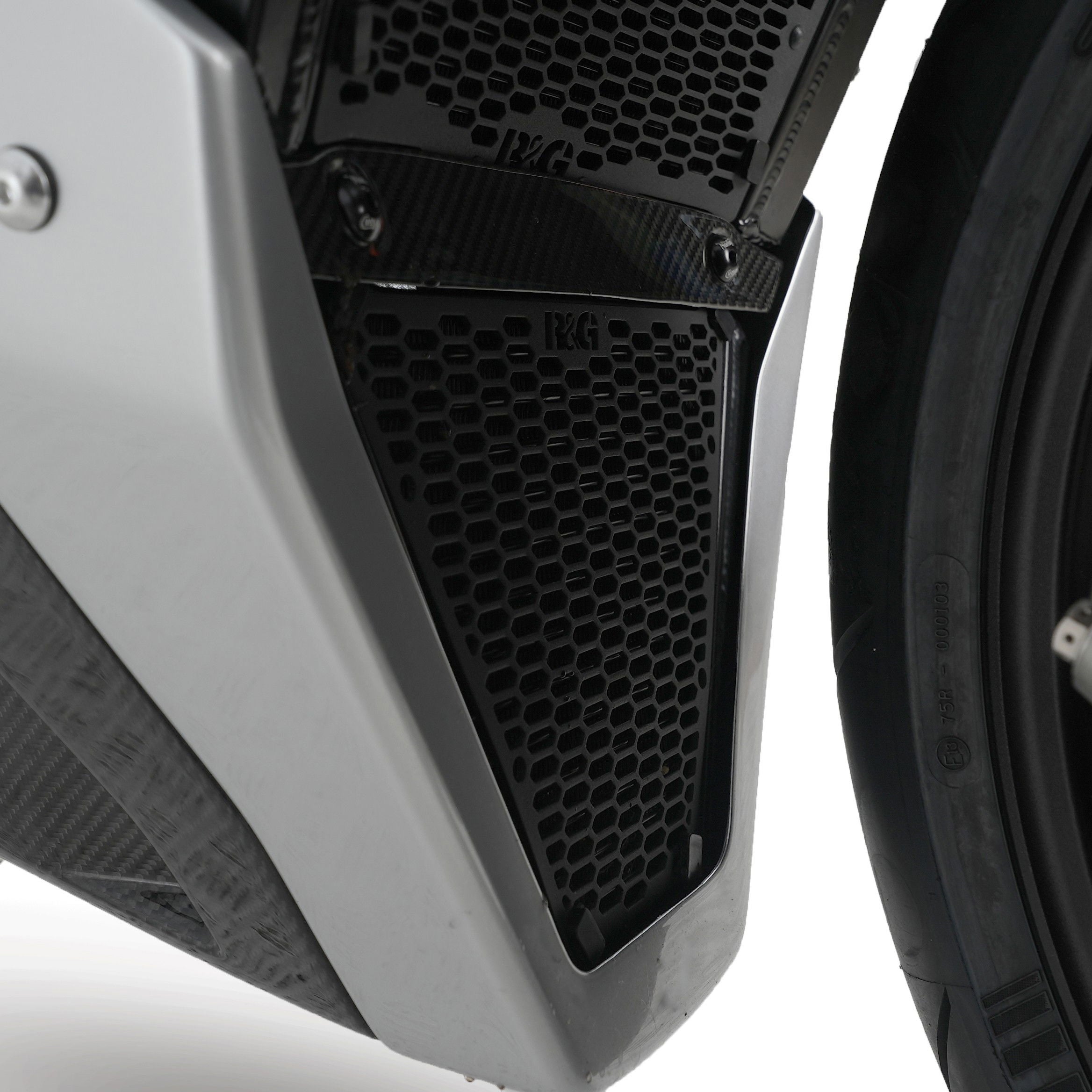 retina protezione radiatore olio, per Norton V4SV '22- '24/V4CR '23- '24