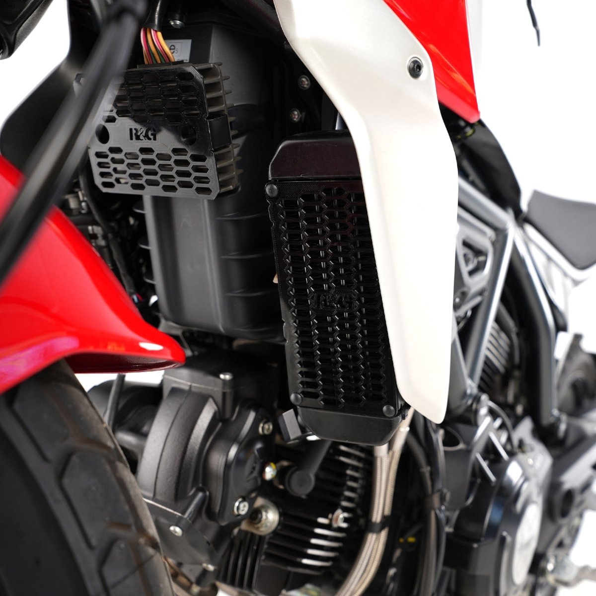Retina Protezione Radiatore Olio Pro Ducati Scrambler 800 Desert Sled Flat Track Pro Monster 797 92302 Rg OCG0054PROSI - ENDURRAD