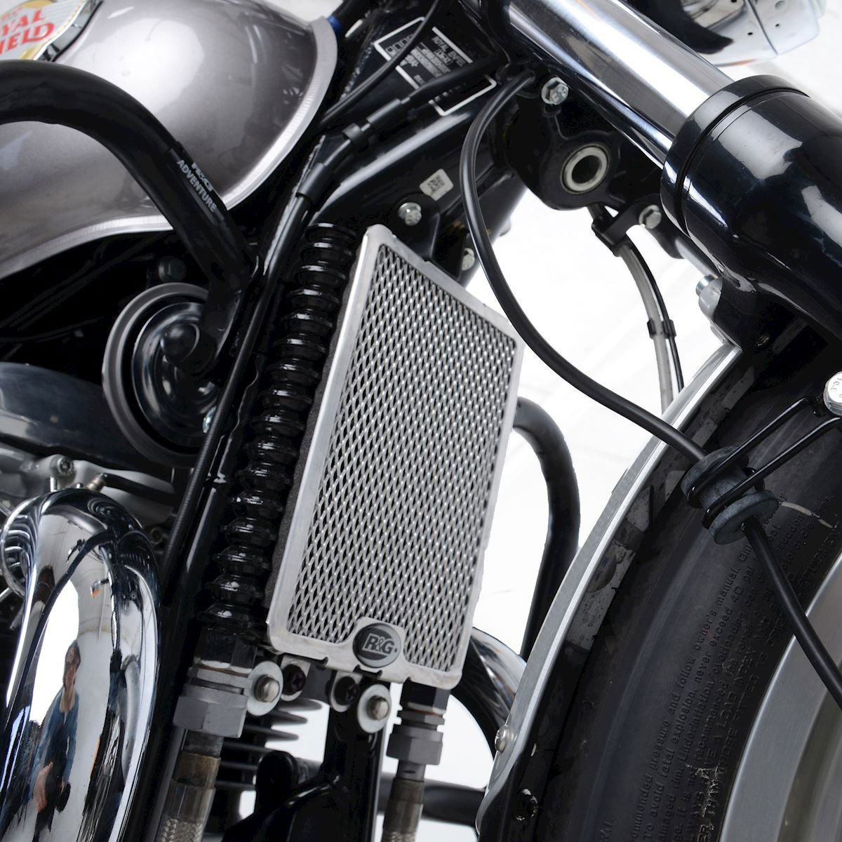 Retina protezione radiatore olio, Royal Enfield 650 Interceptor '19-