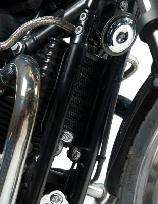 Retina Protezione Radiatore Olio Triumph Bonneville 08 Thruxton 06 Scrambler 08 7302 - Endurrad