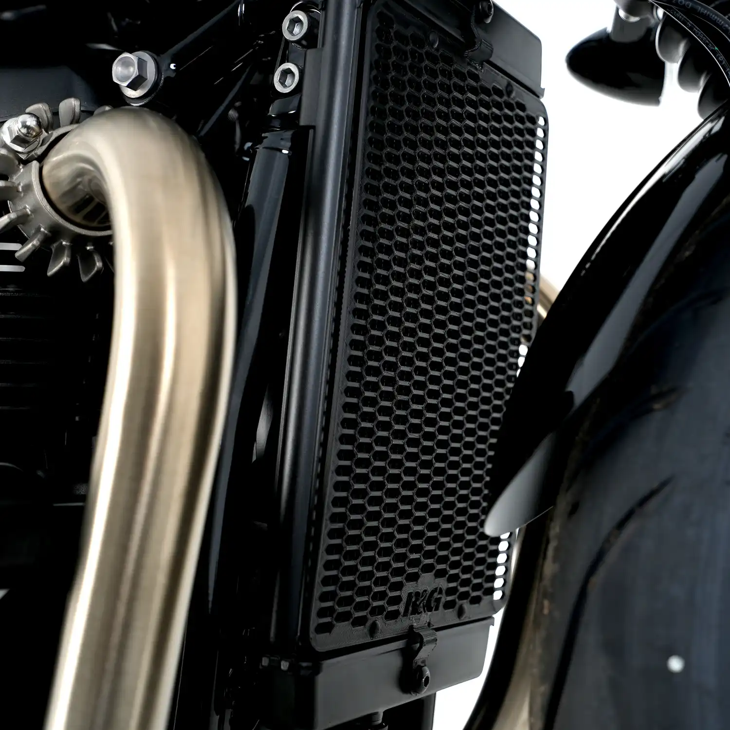 Retina Protezione Radiatore Pro Triumph Bonneville Bobber Black 17 Bonneville Speedmaster 18 92396 - Endurrad
