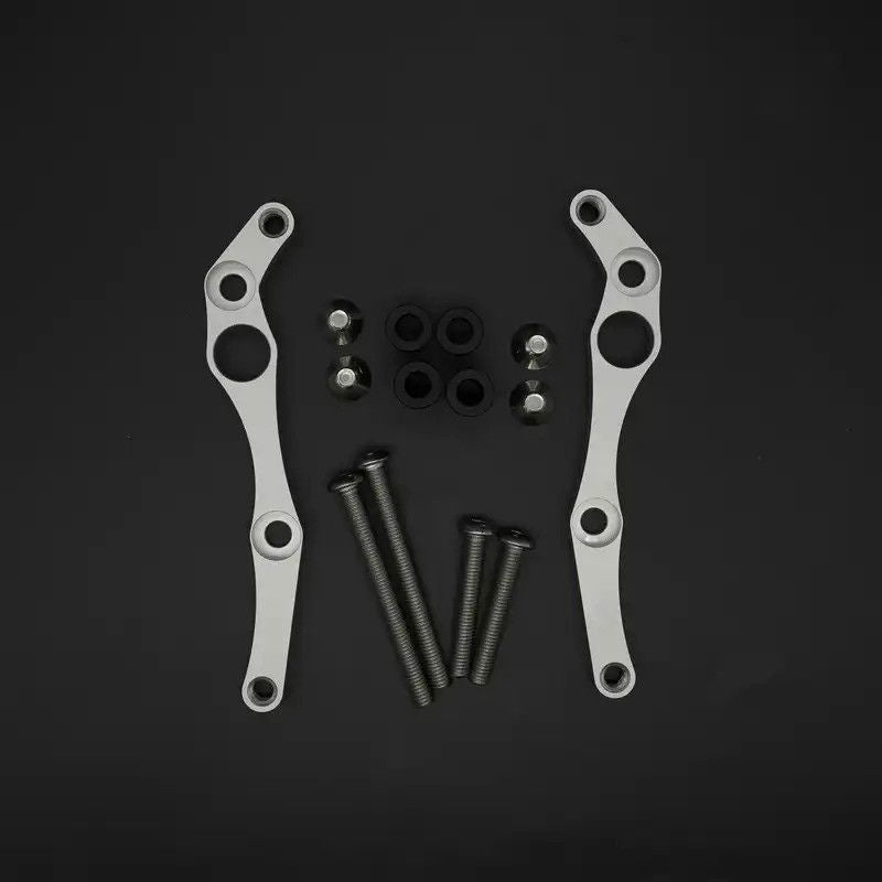 R&G Piastra portapacchi Adventure, CF MOTO 800 MT Sport/Touring '22 - Nero - ENDURRAD