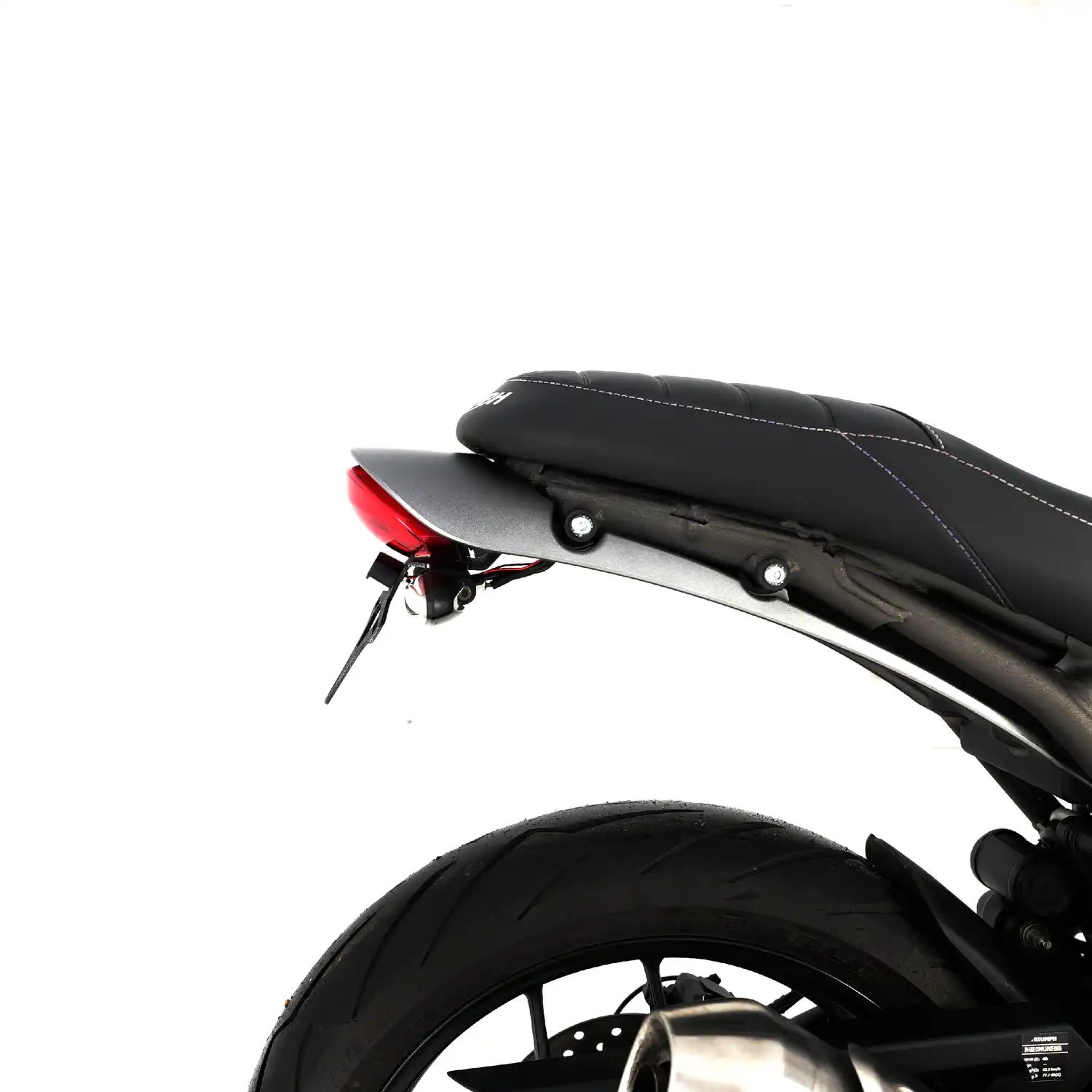 R G Racing Portatarga Moto Per Triumph Speed 400 24 Scrambler 400 X 24 92753 Rg LP0376BK - Endurrad