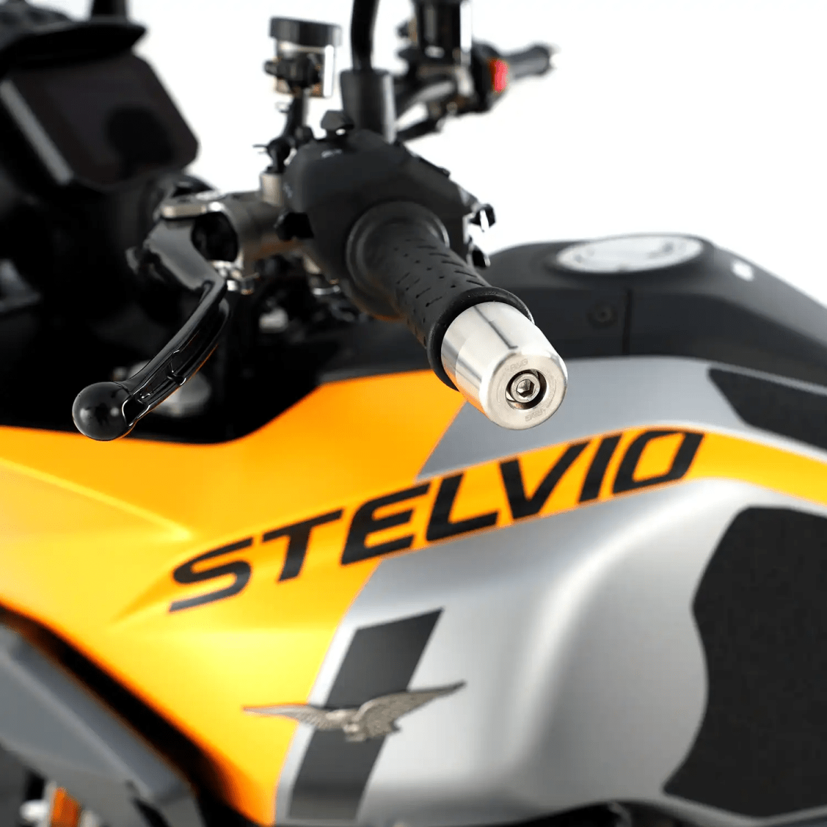 R&G Racing Stabilizzatore manubrio in acciaio inossidabile per Moto Guzzi Stelvio '24 - ENDURRAD