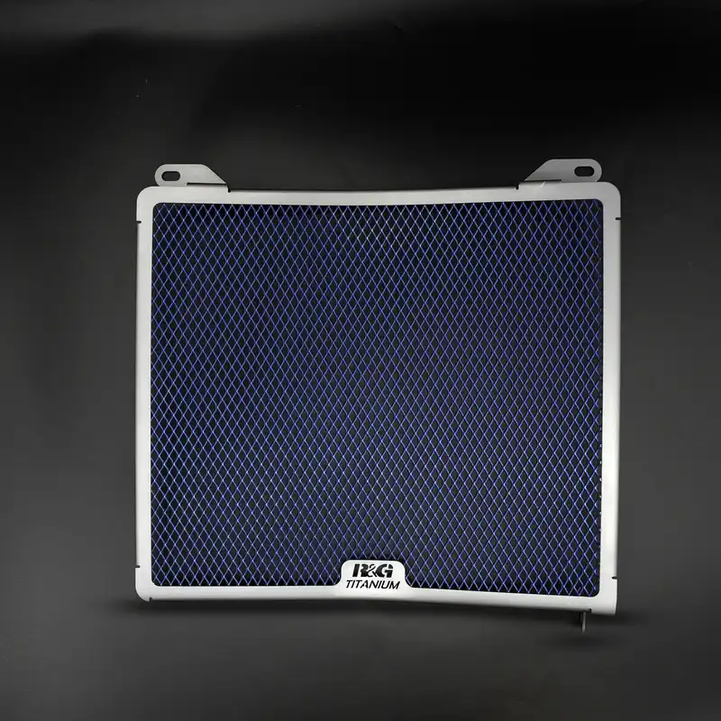 R G Retina Protezione Radiatore Aprilia 660 Tuono 21 RS660 21 Materiale Titanio Racing 92871 - Endurrad