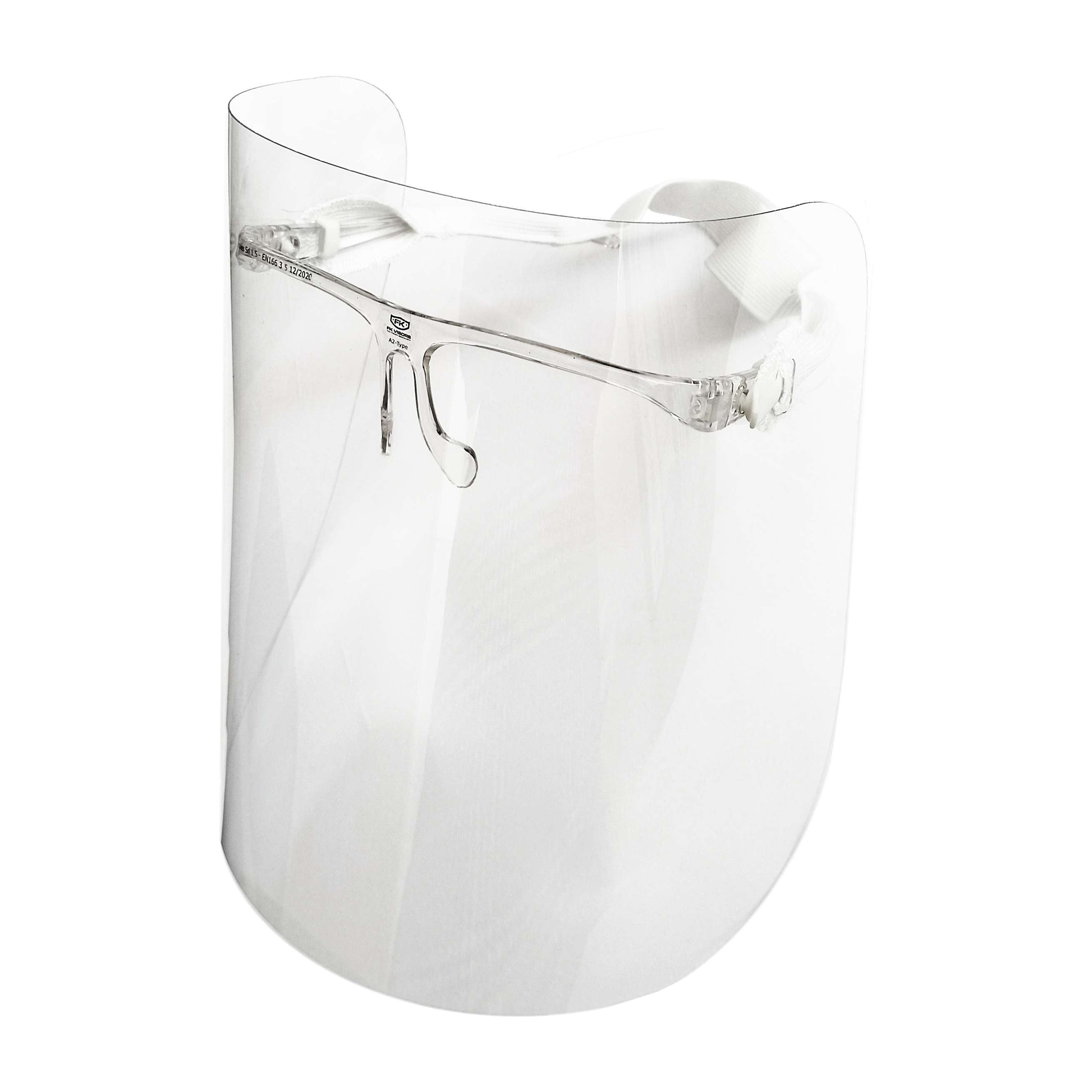 Visiera protezione in policarbonato A2-TYPE (montatura esclusa)