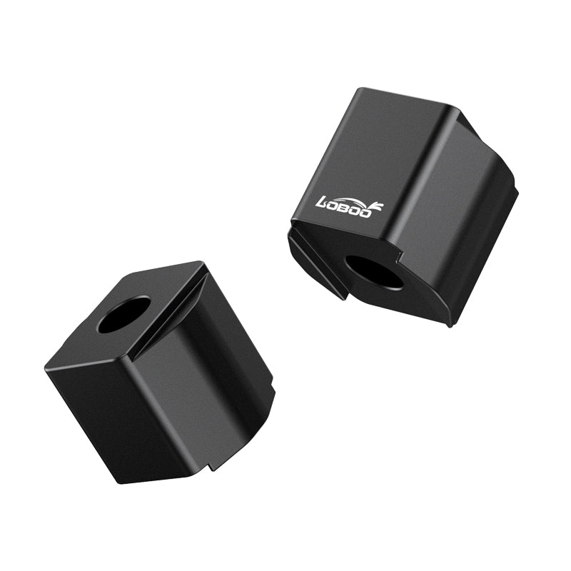 LOBOO Black handlebar risers for KTM Adventure and Husqvarna - Endurrad.com