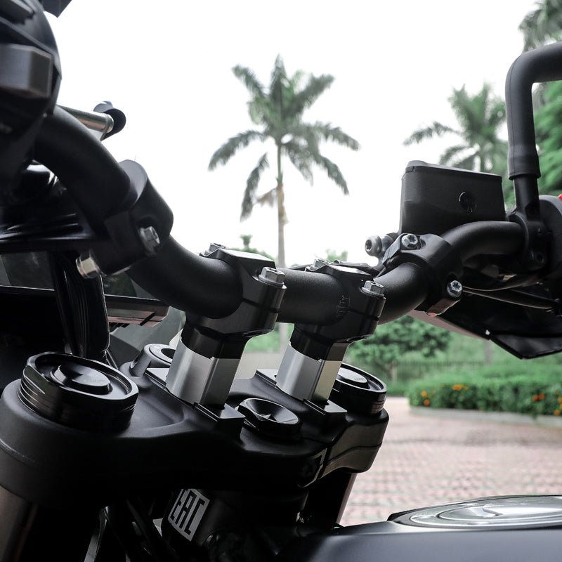 Riser manubrio LOBOO Black per KTM Adventure e Husqvarna - Endurrad.com