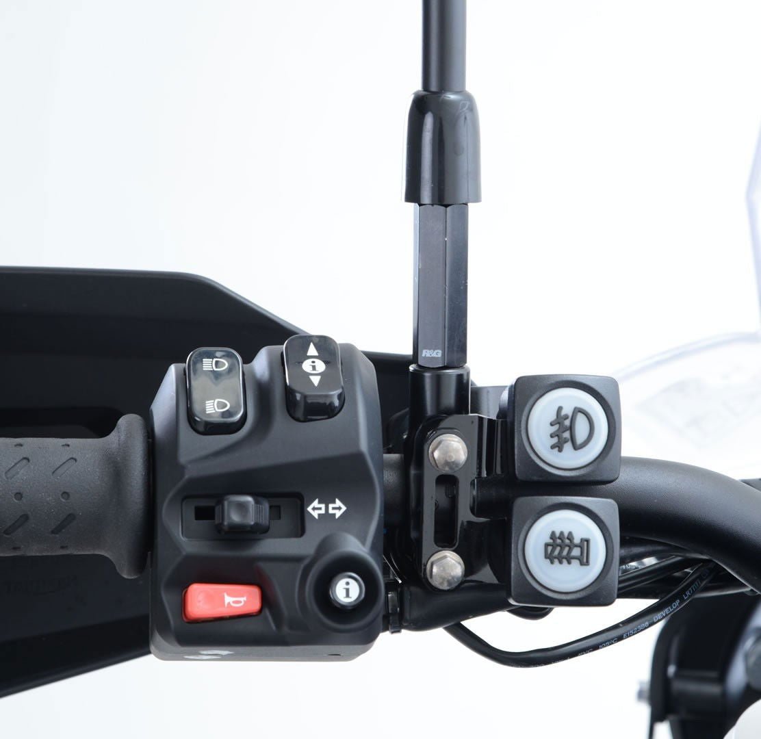 Risers Specchietti Harley Davidson Street 500 750 13156 Rg MR0010BK - ENDURRAD