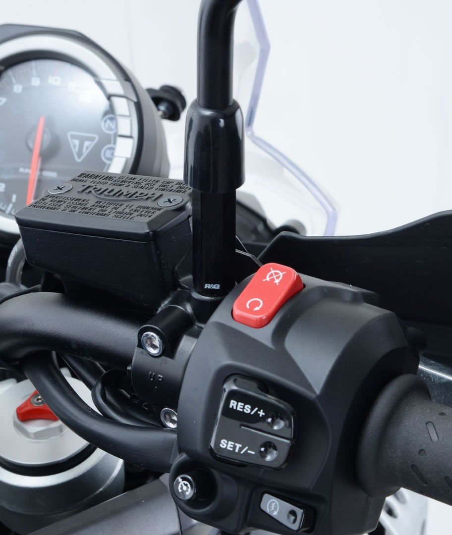 Risers Specchietti Harley Davidson Street 500 750 13156 Rg MR0010BK - ENDURRAD