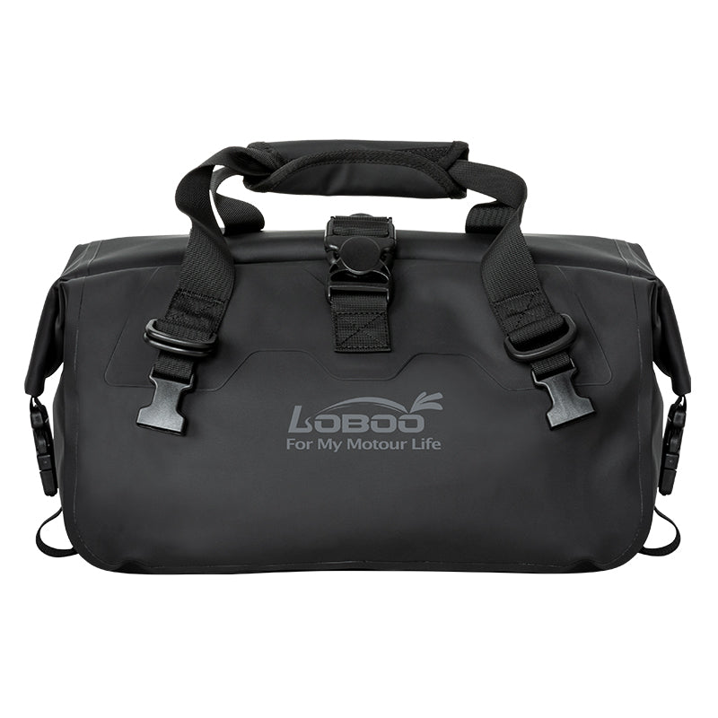 Sacca waterproof LOBOO da 20 litri inclusa nel set Wanderer, con maniglia e cinghie a sgancio rapido