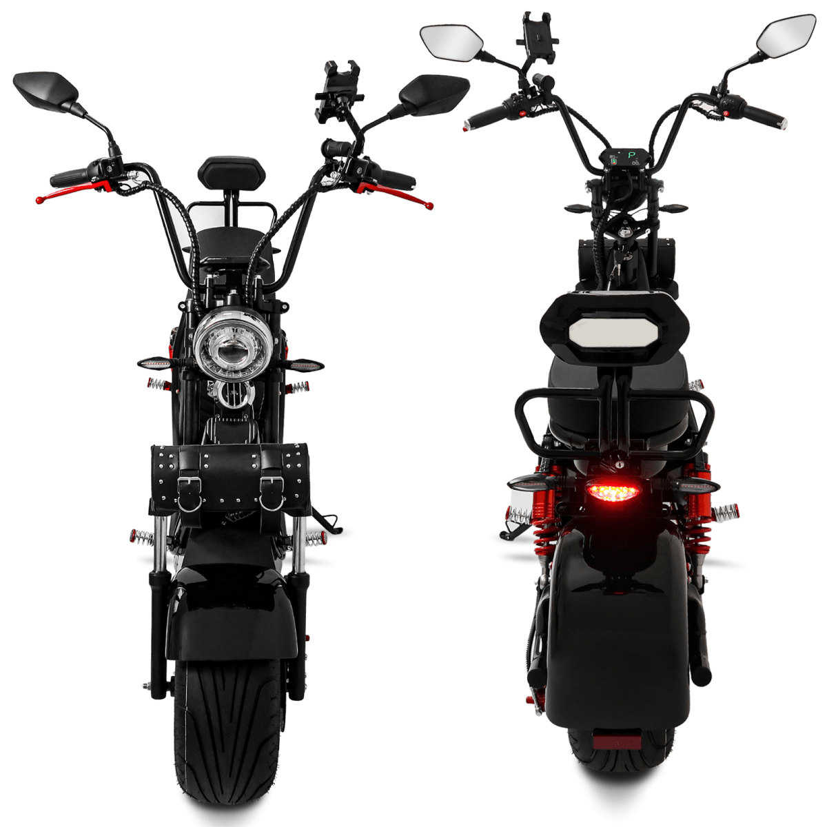 Scooter Elettrico Biposto 45 km/h Rolektro E-Chopper 45