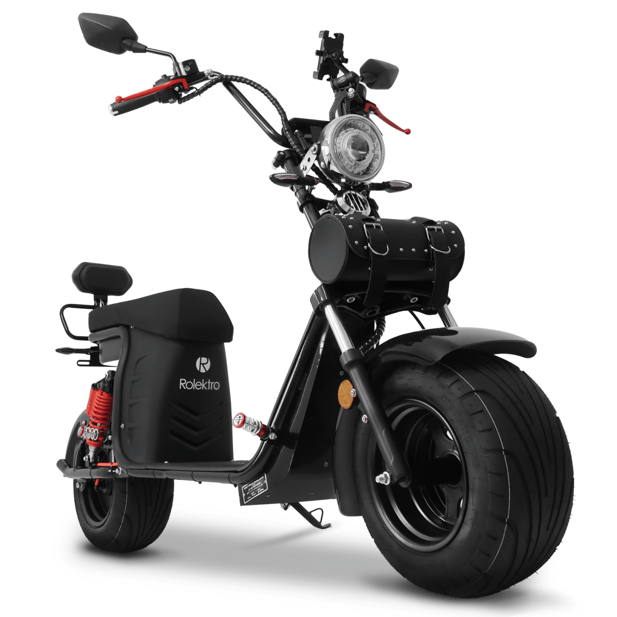 Scooter Elettrico Biposto 45 km/h Rolektro E-Chopper 45
