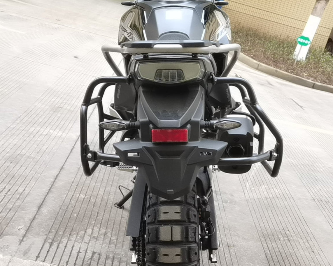 Set Portapacchi CF Moto 800MT - X - Telaietti Laterali Alluminio per Borse Morbide - ENDURRAD