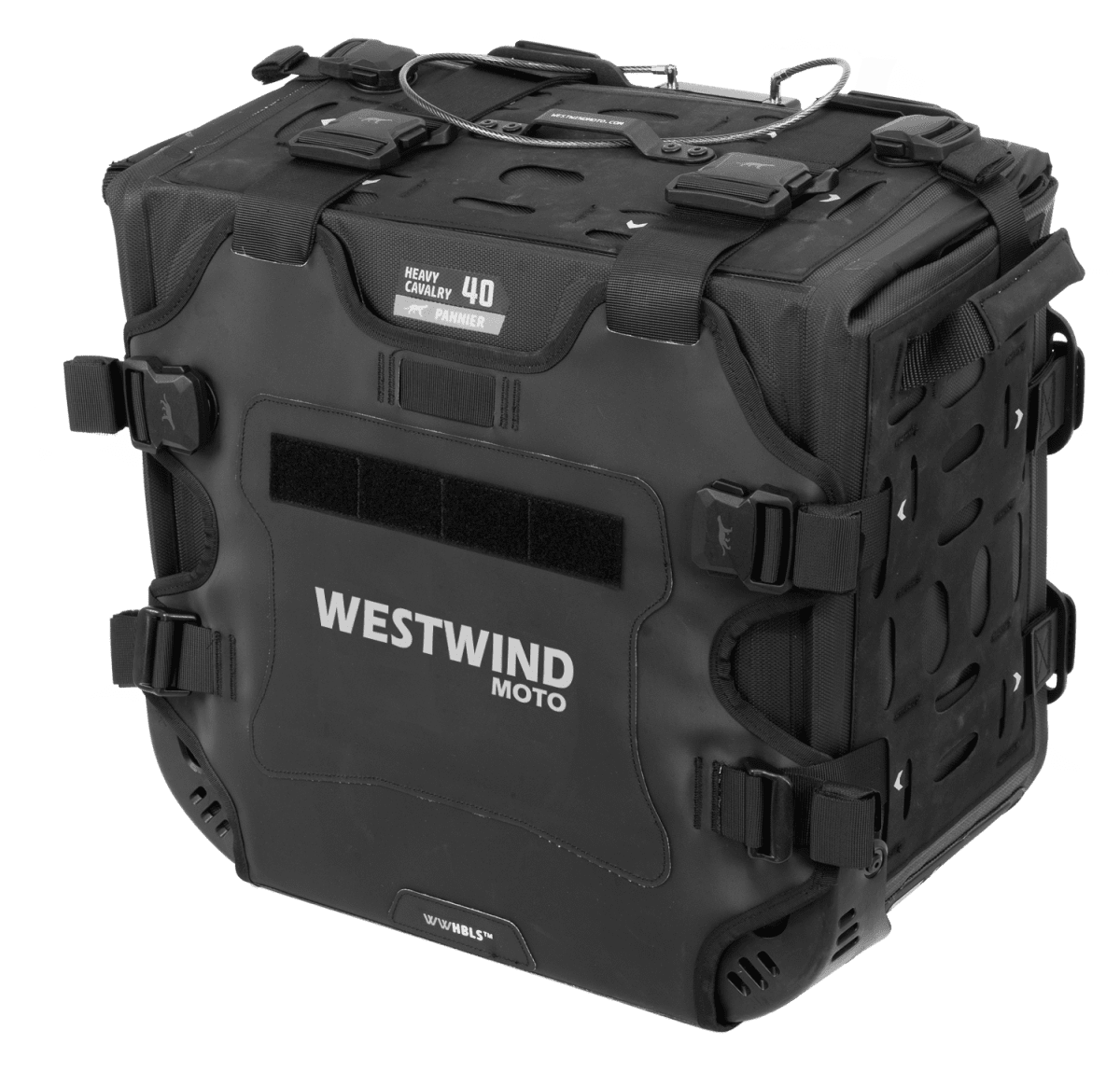 Set Valigie Laterali Moto Heavy Cavalry (33L/40L) - Soft Luggage Adventur - ENDURRAD