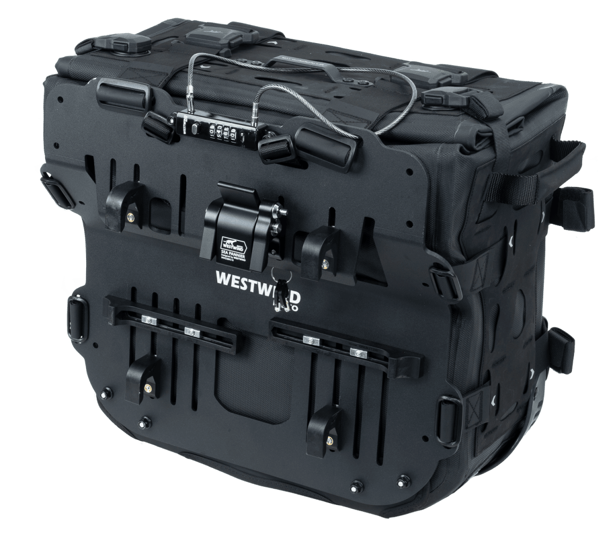 Set Valigie Laterali Moto Heavy Cavalry (33L/40L) - Soft Luggage Adventur - ENDURRAD