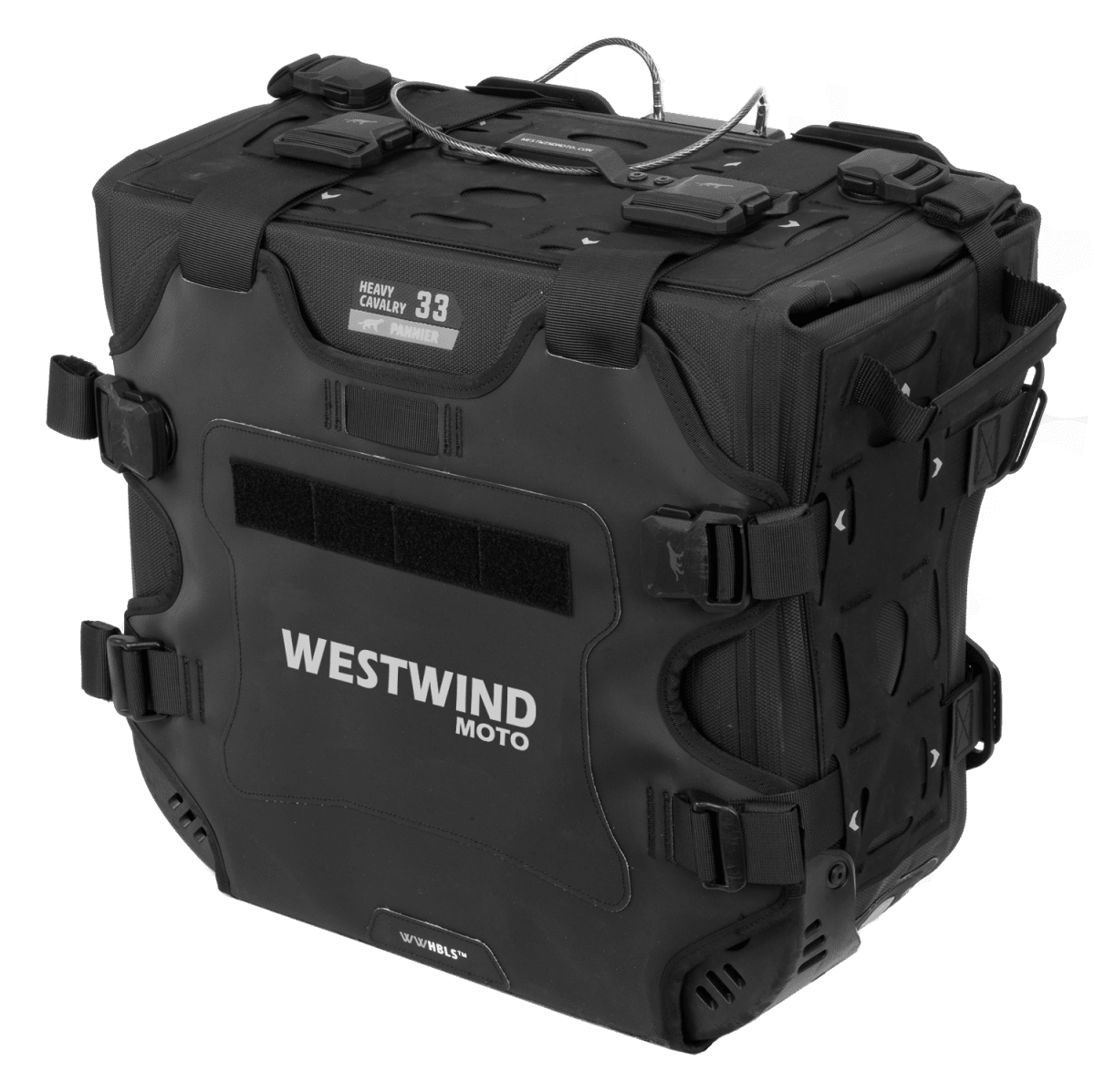 Set Valigie Laterali Moto Heavy Cavalry (33L/40L) - Soft Luggage Adventur - ENDURRAD