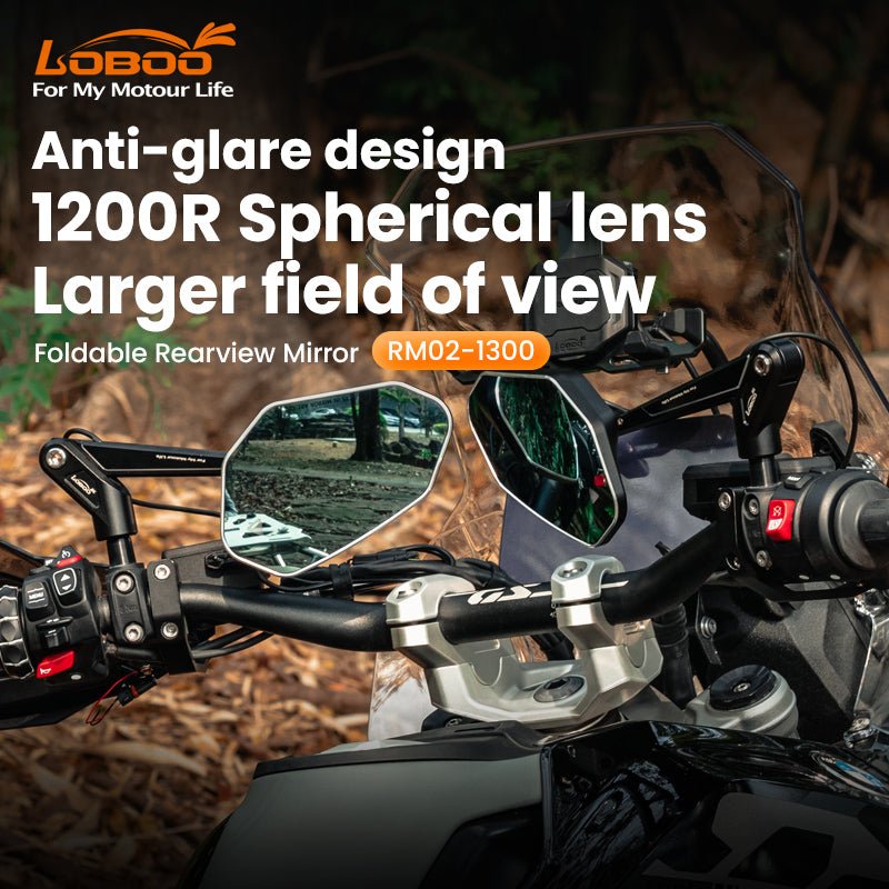 Specchietti LOBOO BMW R 1300 GS RM02 - Endurrad.com